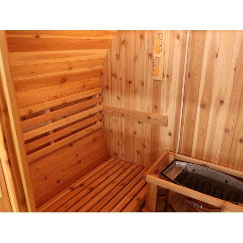 Retails- Sunray Solace 2-Person Traditional Barrel Sauna 200SH