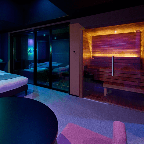 Retails- Auroom Cala Glass Cabin Sauna Kit