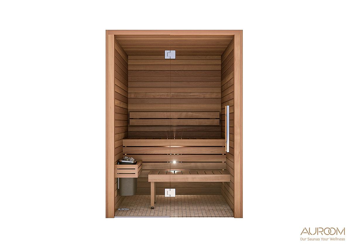 Retails- Auroom Cala Glass Cabin Sauna Kit