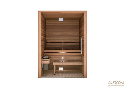 Retails- Auroom Cala Glass Cabin Sauna Kit