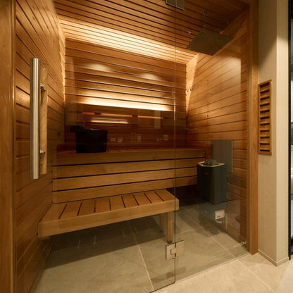 Retails- Auroom Cala Glass Cabin Sauna Kit