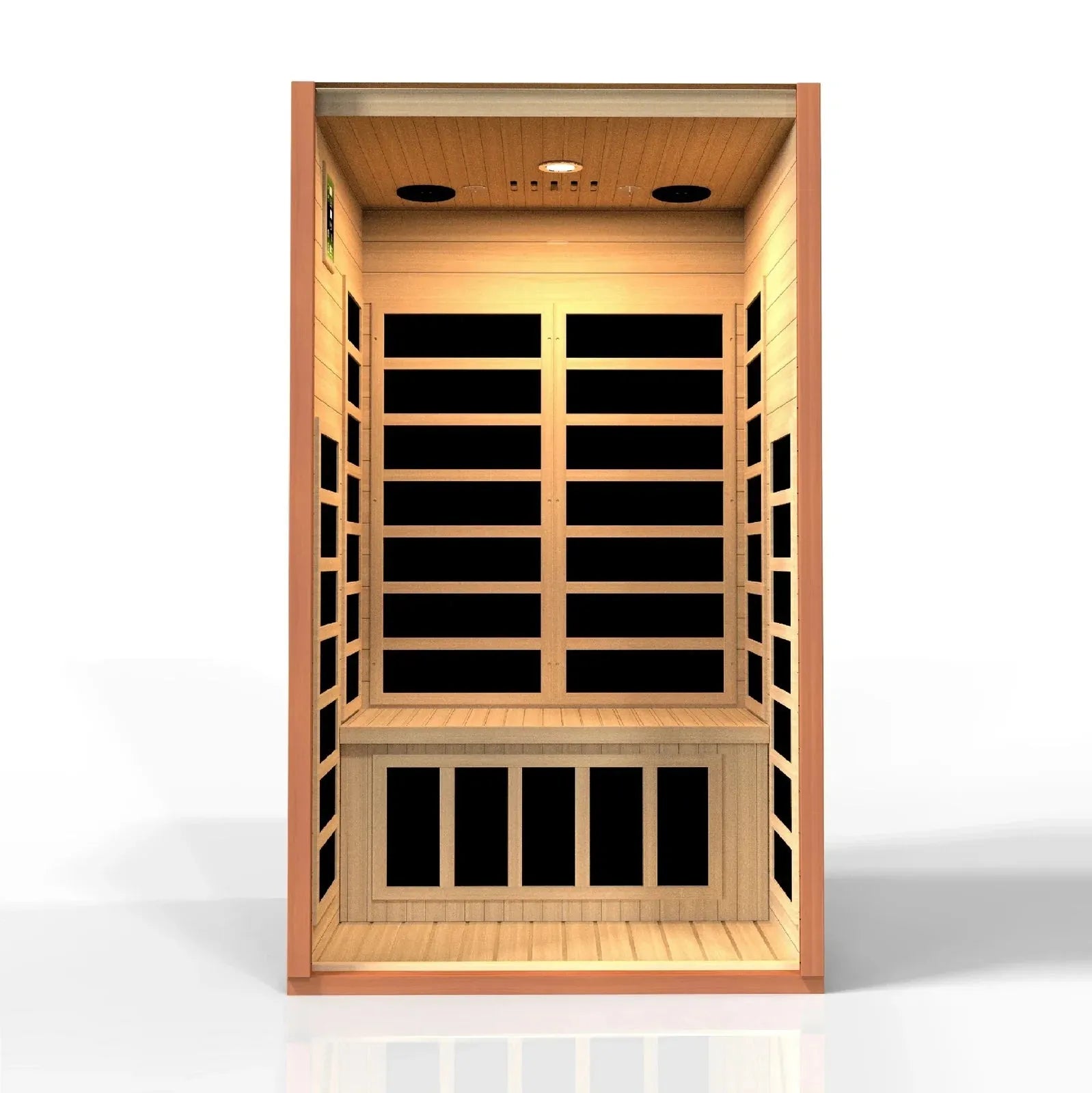 Retails- Dynamic "Avila" 1-2-person Low EMF FAR Infrared Sauna DYN-6103-01