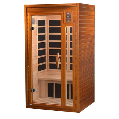 Retails- Dynamic Barcelona Elite 1-2-person Ultra Low EMF FAR Infrared Sauna - DYN-6106-01 Elite