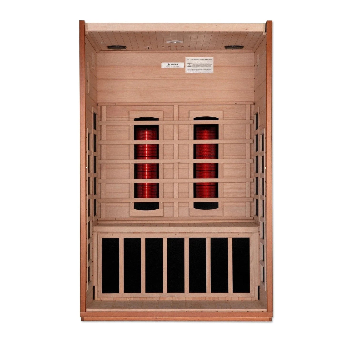 Retails- Dynamic "Cordoba" 2-Person Full Spectrum Near Zero EMF FAR Infrared Sauna DYN-6203-02 FS