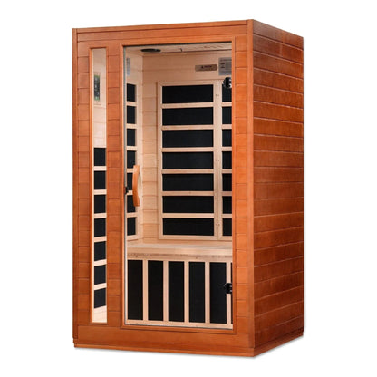 Retails- Dynamic "Cordoba" 2-person Low EMF FAR Infrared Sauna - DYN-6203-01
