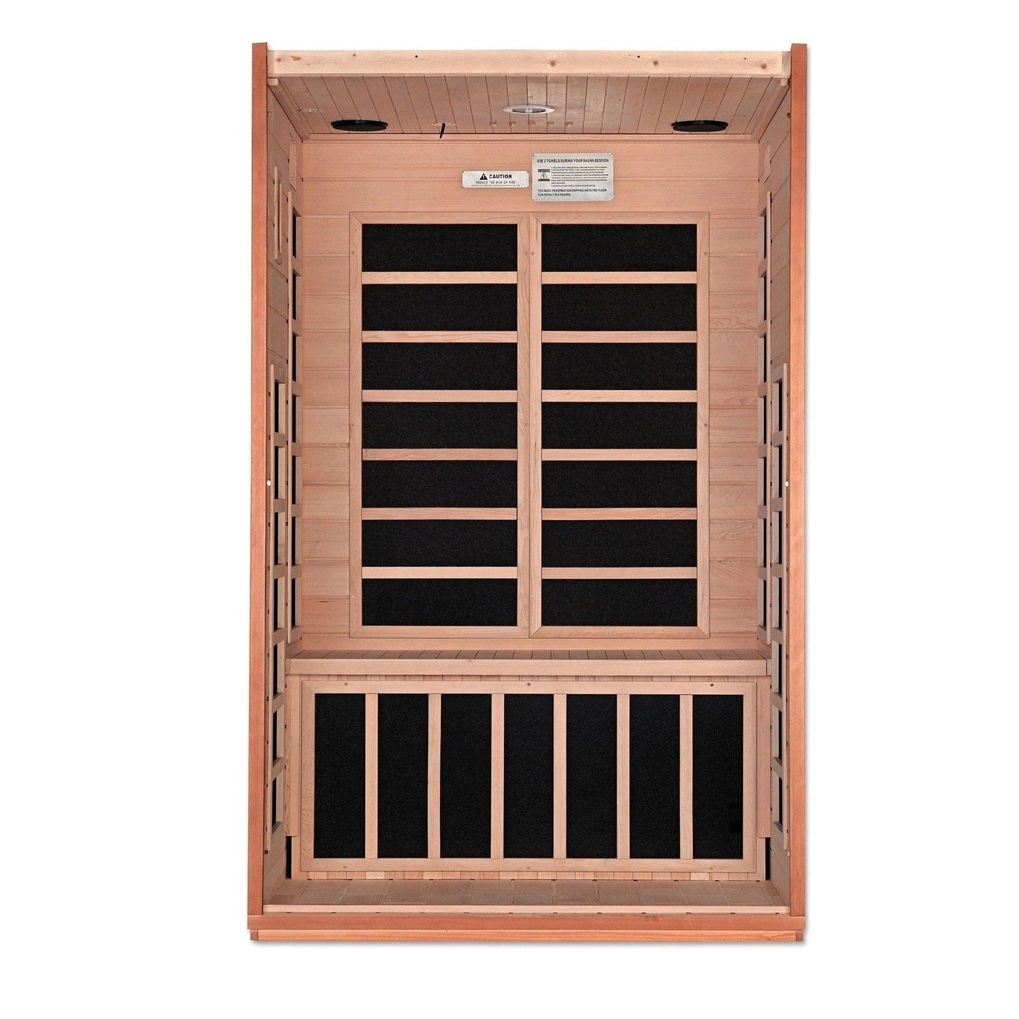 Retails- Dynamic Cordoba Elite 2-person Ultra Low EMF FAR Infrared Sauna - DYN-6203-01 Elite