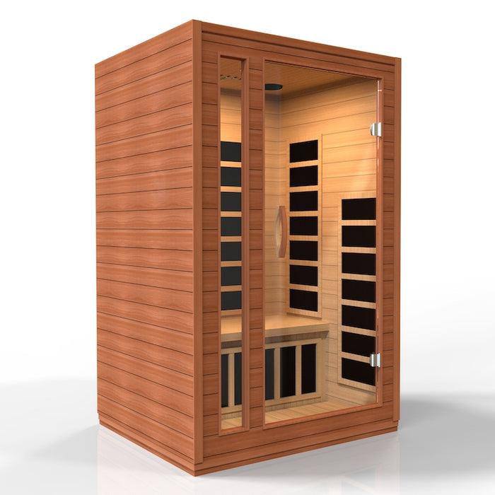 Retails- Dynamic Cordoba Elite 2-person Ultra Low EMF FAR Infrared Sauna - DYN-6203-01 Elite