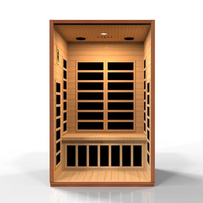 Retails- Dynamic Cordoba Elite 2-person Ultra Low EMF FAR Infrared Sauna - DYN-6203-01 Elite