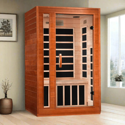 Retails- Dynamic Cordoba Elite 2-person Ultra Low EMF FAR Infrared Sauna - DYN-6203-01 Elite