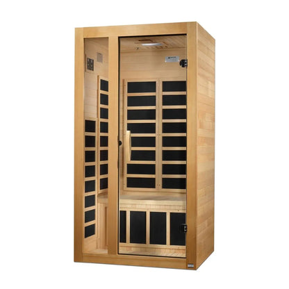 Retails- Dynamic "Gracia" 1-2-person Low EMF FAR Infrared Sauna DYN-6119-01
