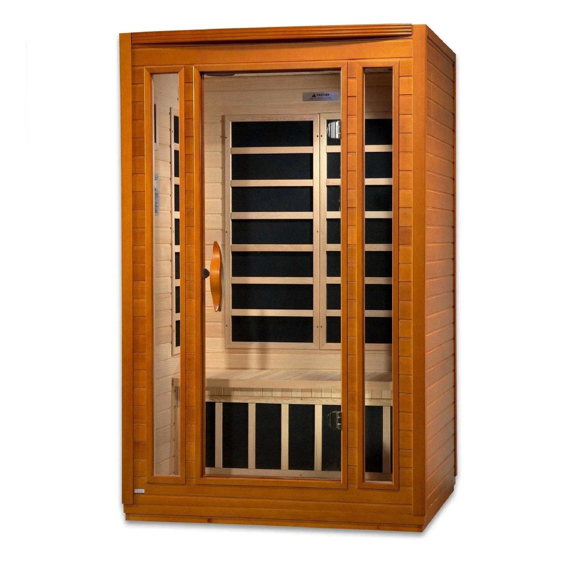 Retails- Dynamic "San Marino" 2-person Low EMF FAR Infrared Sauna DYN-6206-01