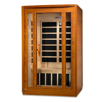 Retails- Dynamic "San Marino" 2-person Low EMF FAR Infrared Sauna DYN-6206-01