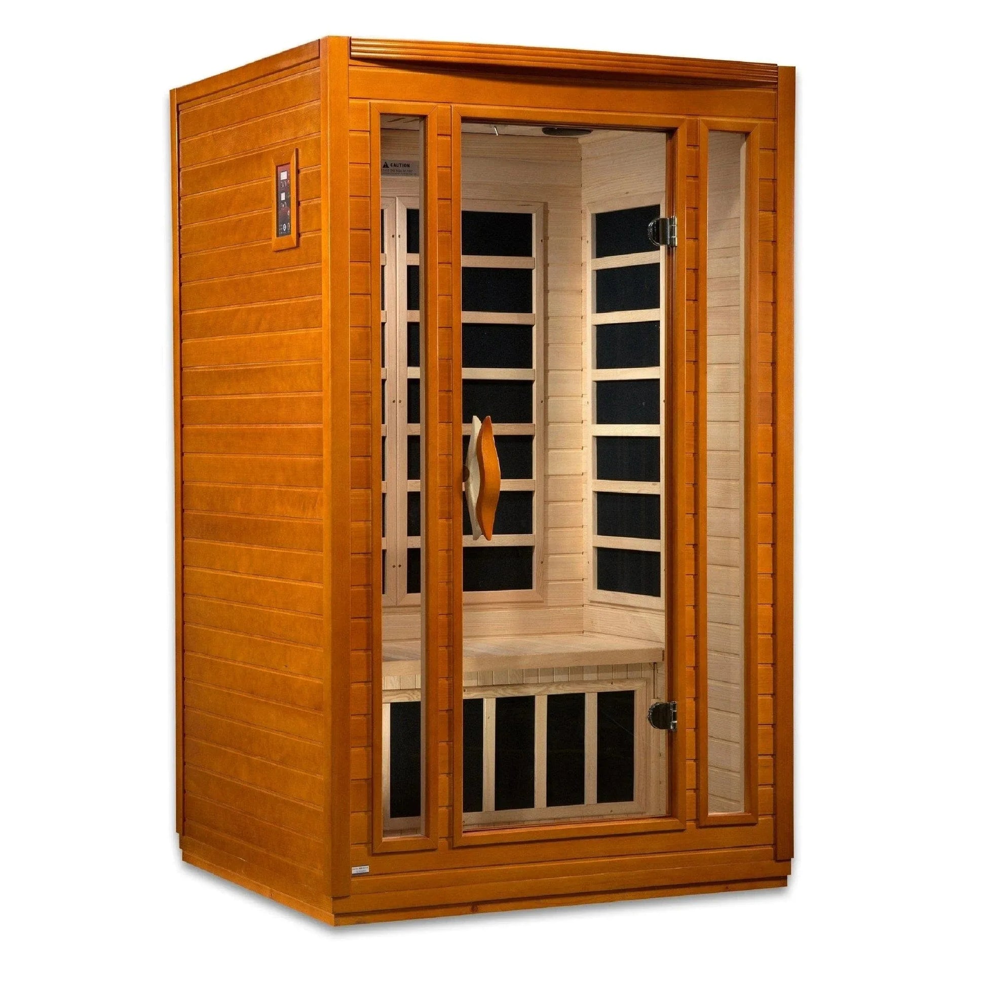 Retails- Dynamic "San Marino" 2-person Low EMF FAR Infrared Sauna DYN-6206-01