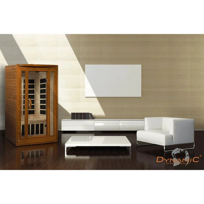 Retails- Dynamic San Marino Elite 2-person Ultra Low EMF FAR Infrared Sauna - DYN-6206-01 Elite