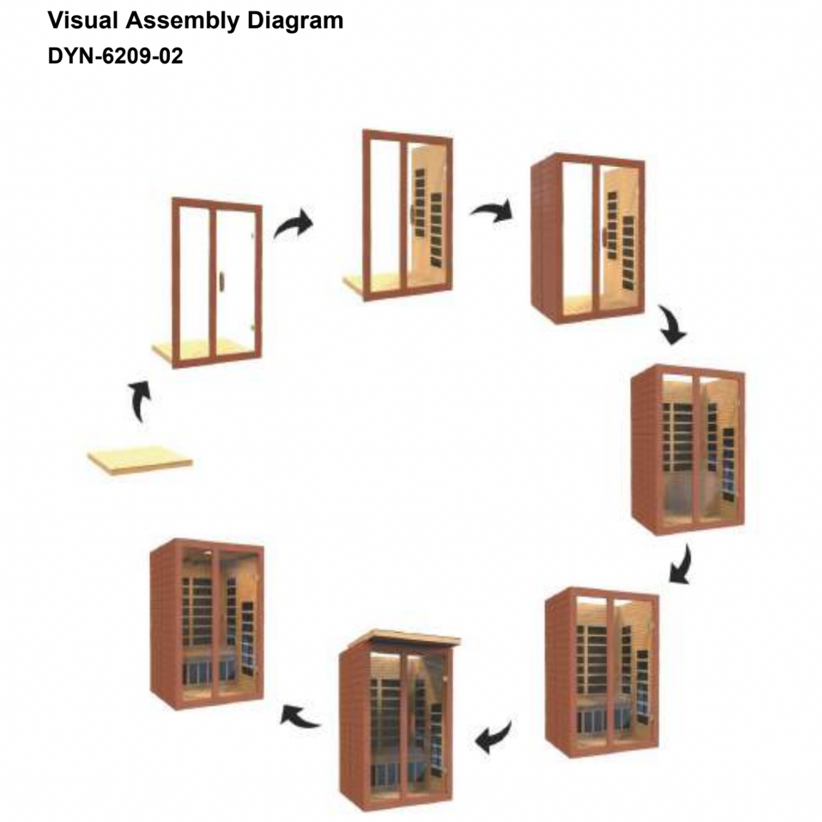 Retails- Dynamic Santiago Elite 2-person Ultra Low EMF FAR Infrared Sauna - DYN-6209-02 Elite