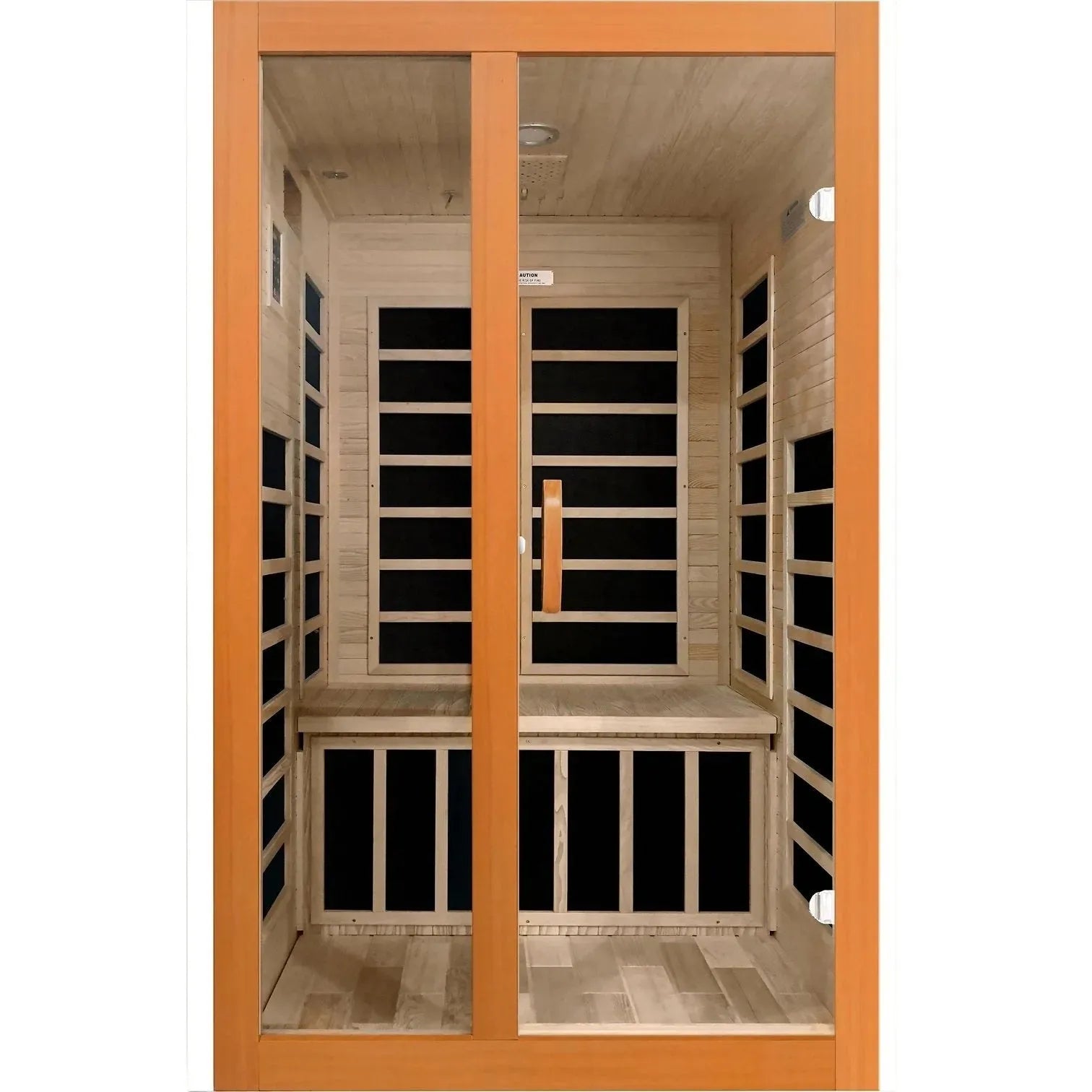 Retails- Dynamic Santiago Elite 2-person Ultra Low EMF FAR Infrared Sauna - DYN-6209-02 Elite