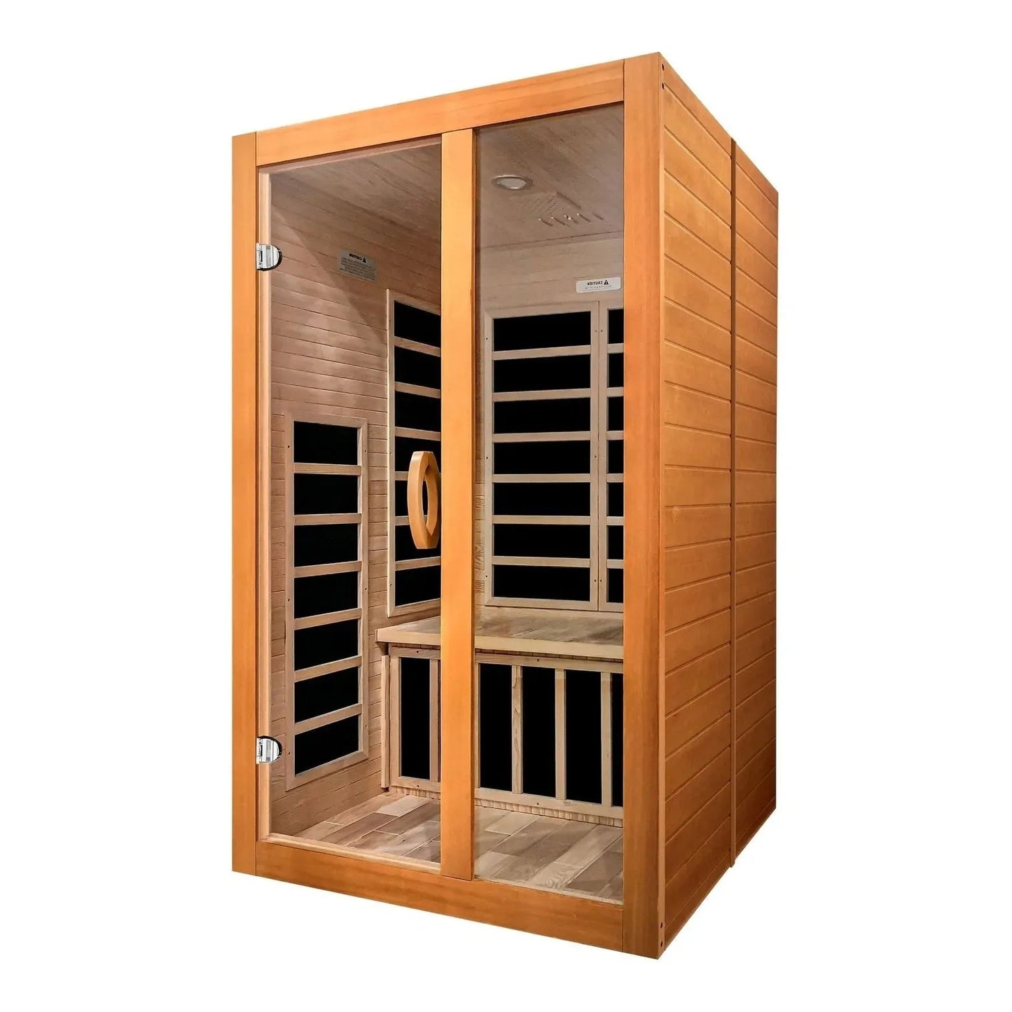 Retails- Dynamic Santiago Elite 2-person Ultra Low EMF FAR Infrared Sauna - DYN-6209-02 Elite