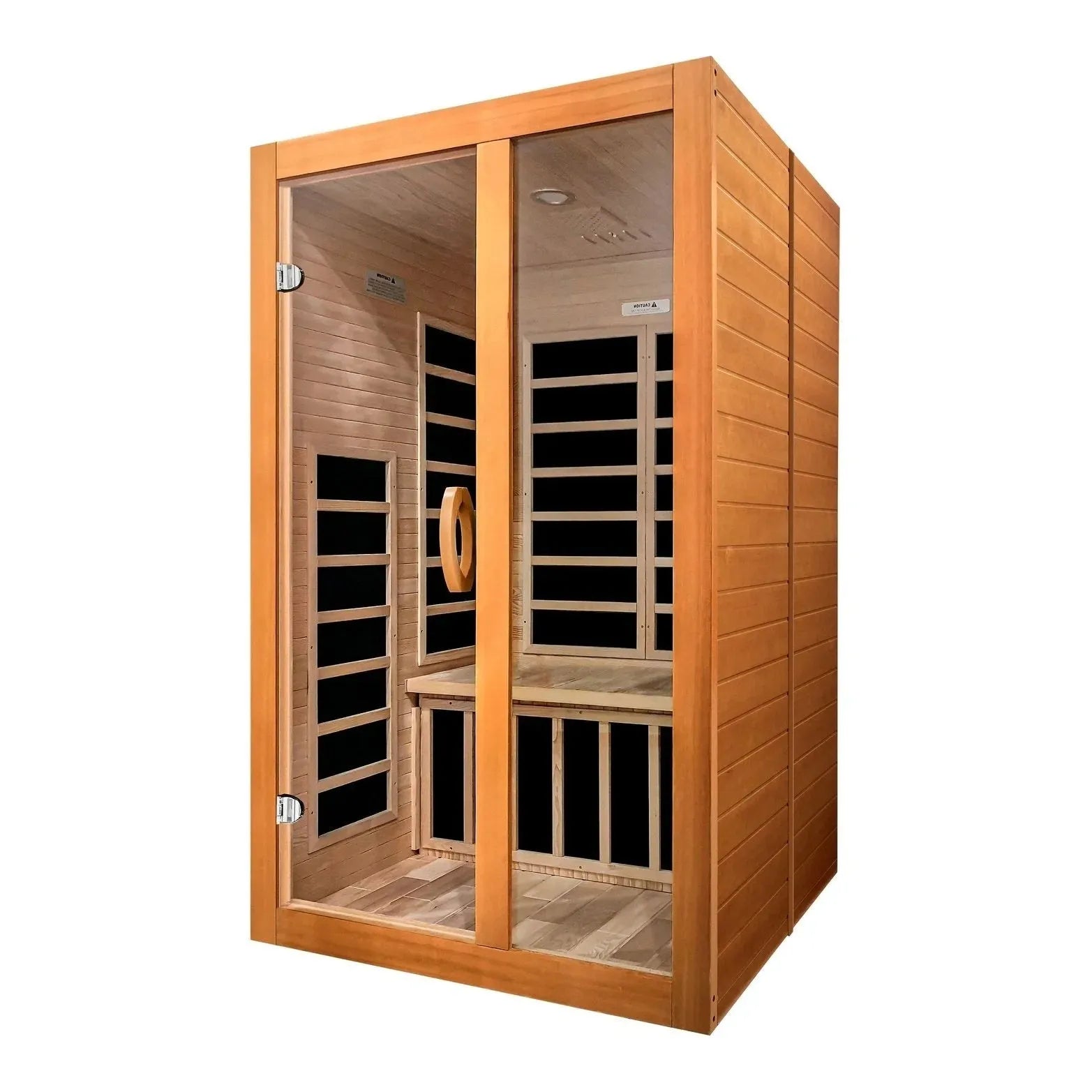 Retails- Dynamic Santiago Elite 2-person Ultra Low EMF FAR Infrared Sauna - DYN-6209-02 Elite