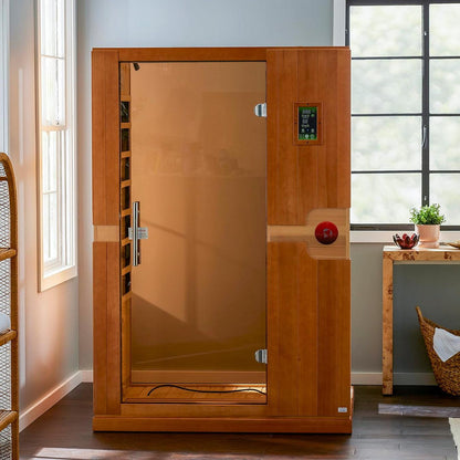 Retails- Dynamic "Venice" 2-person Low EMF FAR Infrared Sauna DYN-6210-01