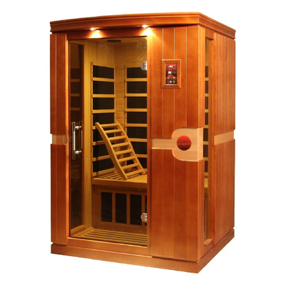 Retails- Dynamic "Venice" 2-person Low EMF FAR Infrared Sauna DYN-6210-01