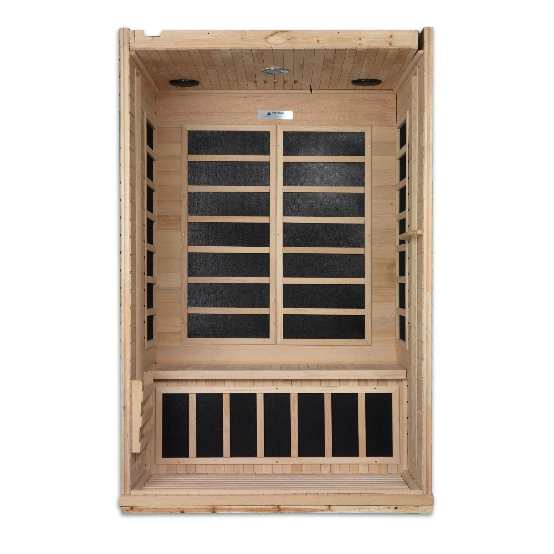 Retails- Dynamic "Venice" 2-person Low EMF FAR Infrared Sauna DYN-6210-01