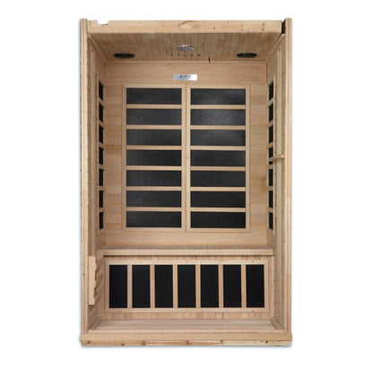 Retails- Dynamic "Venice" 2-person Low EMF FAR Infrared Sauna DYN-6210-01