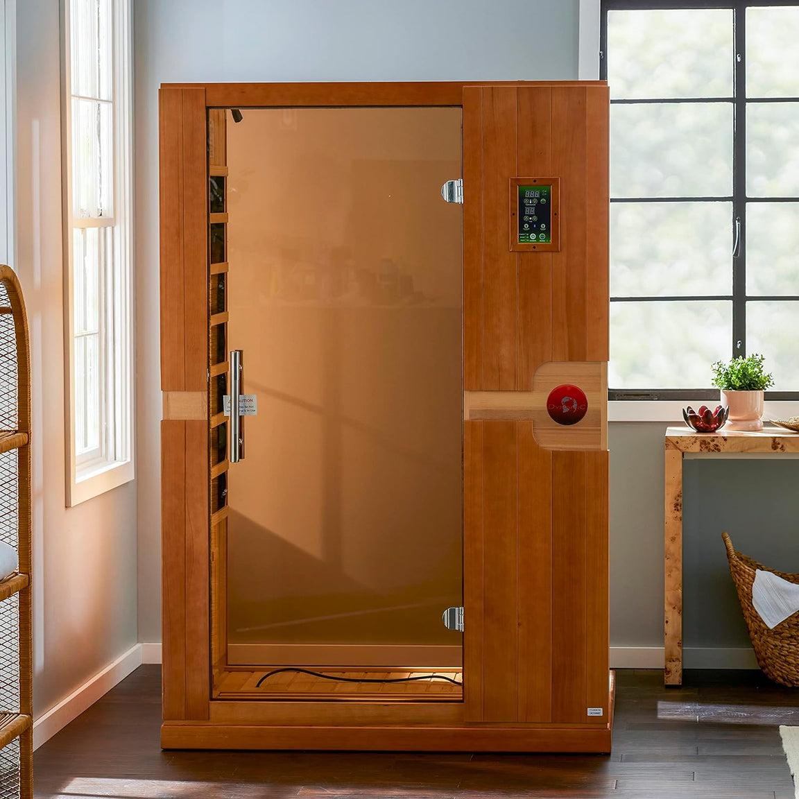 Retails- Dynamic Venice Elite 2-person Ultra Low EMF FAR Infrared Sauna - DYN-6210-01 Elite
