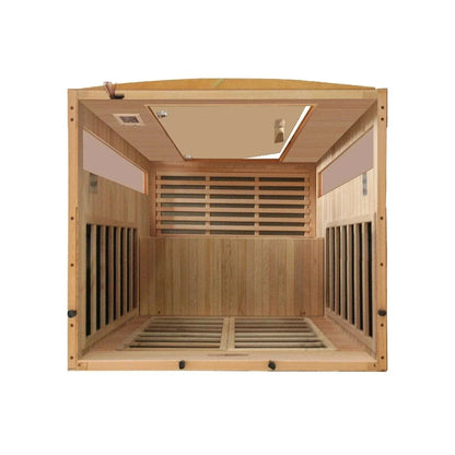 Retails- Dynamic "Versailles" 2-person Low EMF FAR Infrared Sauna DYN-6202-03
