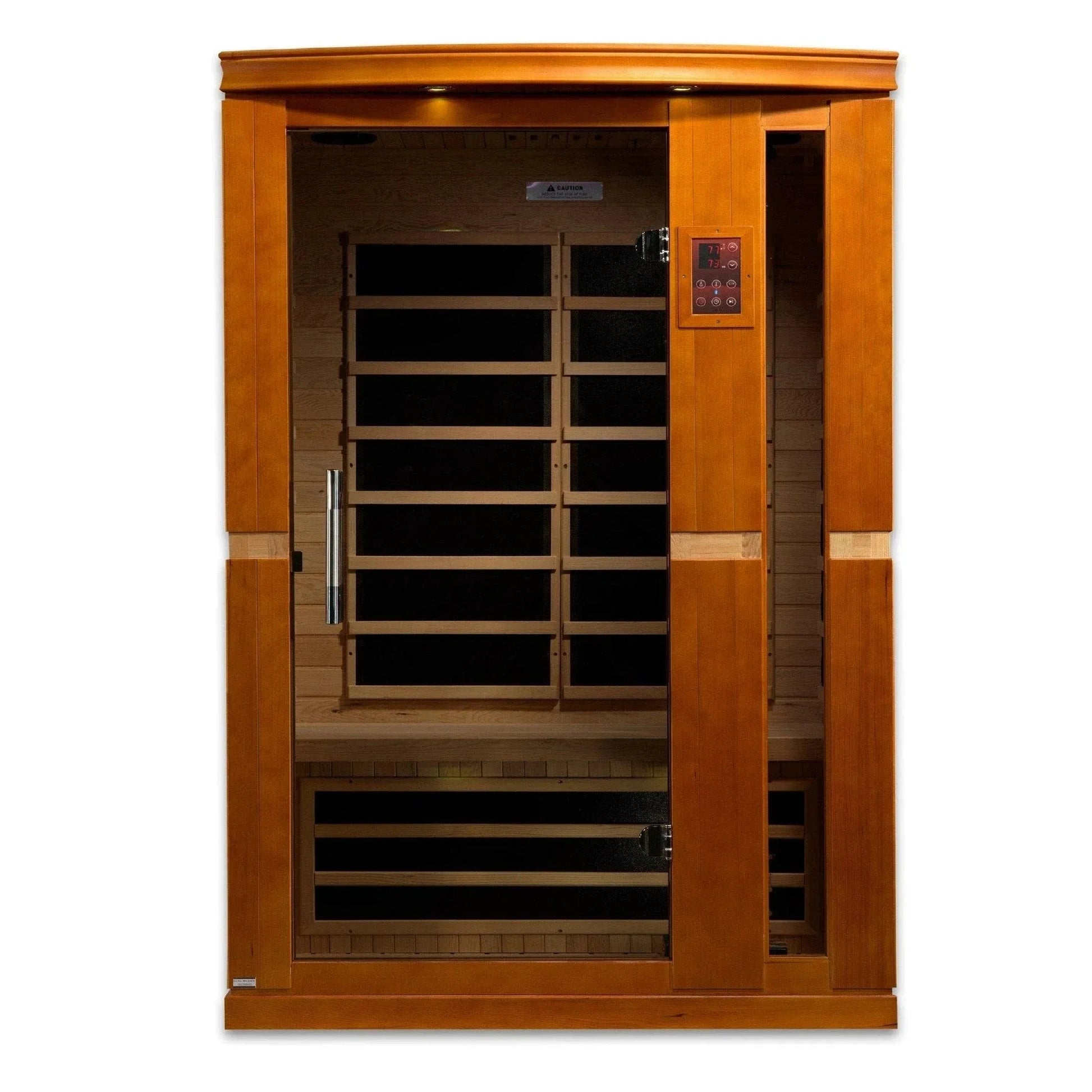 Retails- Dynamic "Vittoria" 2-person Low EMF FAR Infrared Sauna - DYN-6220-01
