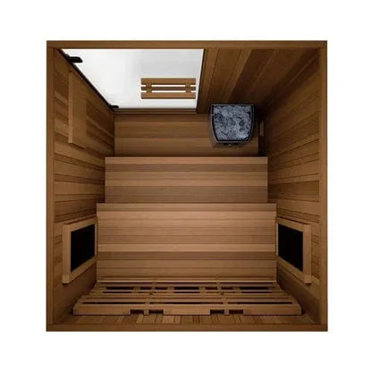 Retails- Finnmark FD-4 Trinity Infrared and Traditional 2-Person Hybrid Sauna