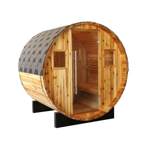 Retails- Sunray Aurora 2-4 Person Traditional Barrel Sauna 300SH