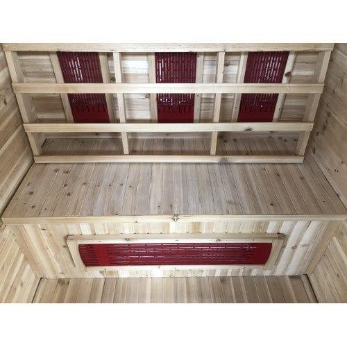 Retails- Sunray Burlington 2-Person Outdoor Infrared Sauna 200D