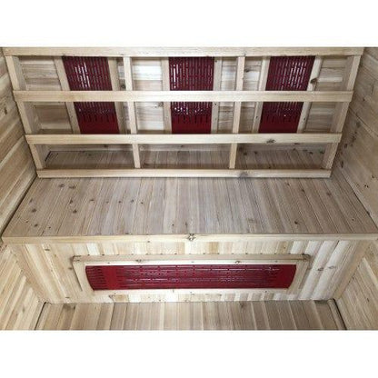 Retails- Sunray Burlington 2-Person Outdoor Infrared Sauna 200D