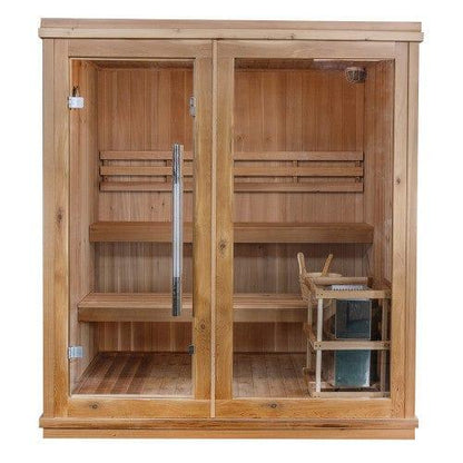 Retails- Sunray Charleston 4-Person Indoor Traditional Sauna 400TN
