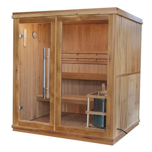 Retails- Sunray Charleston 4-Person Indoor Traditional Sauna 400TN