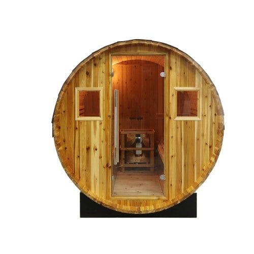 Retails- Sunray Galley 4-Person Traditional Barrel Sauna 400SH