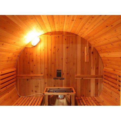 Retails- Sunray Galley 4-Person Traditional Barrel Sauna 400SH