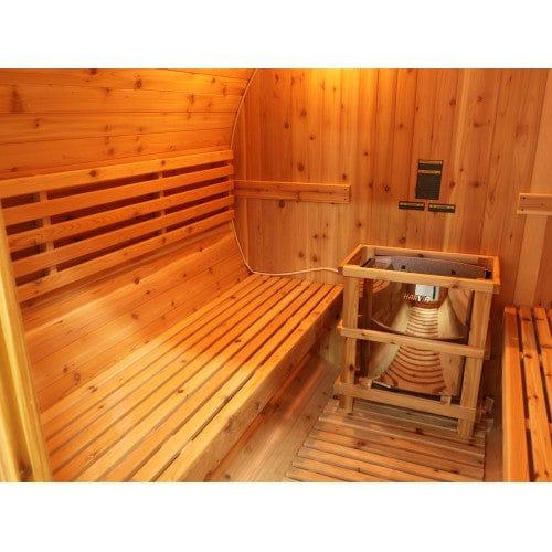 Retails- Sunray Galley 4-Person Traditional Barrel Sauna 400SH