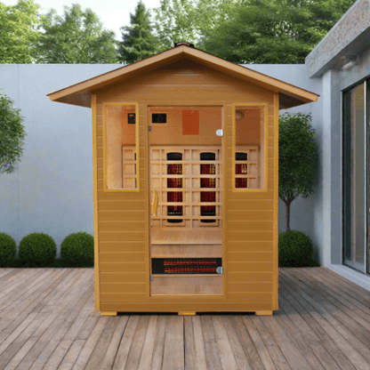 Retails- Sunray Grandby 3-Person Outdoor Infrared Sauna 300D