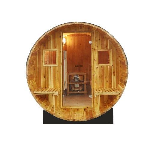 Retails- Sunray Oasis 2-4 Person Traditional Barrel Sauna 300SC