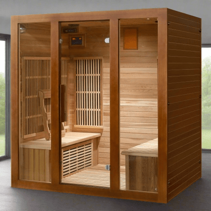 Retails- Sunray Roslyn 4-Person Indoor Infrared Sauna 400KS