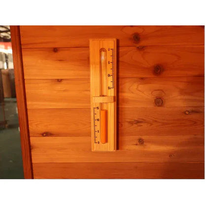 Retails- Sunray Seneca 3-Person Contemporary Outdoor Sauna with 6kW Heater