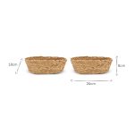 Bread Baskets - Natural (Set of 2)