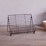 Wire Bookstand - Aged Brass