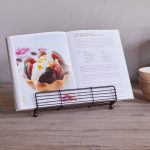 Wire Bookstand - Aged Brass