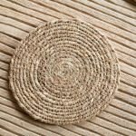 Woven Coasters - Brown (Set of 4) Woven Coasters - Brown (Set of 4)