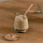 Tall Storage Jar - Natural & Clear
