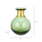 Mini Glass Vase - Green
