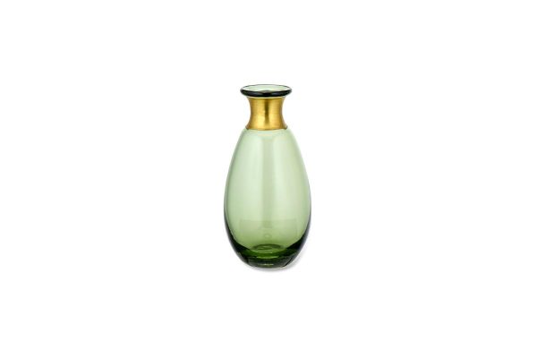 Mini Glass Vase - Green