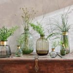 Mini Glass Vase - Green